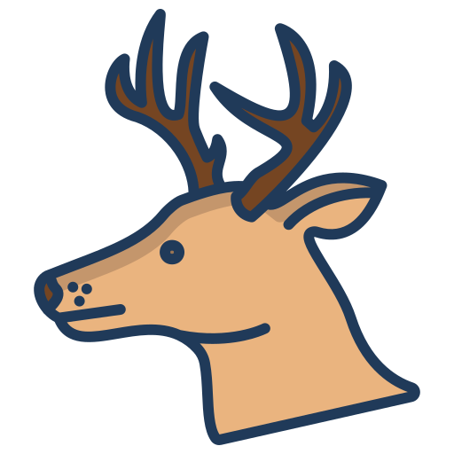 cerf Icône gratuit cerf Icône gratuit