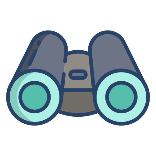 Binocular free icon