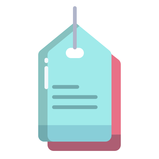 Tag free icon