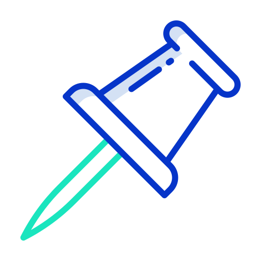 alfiler icono gratis