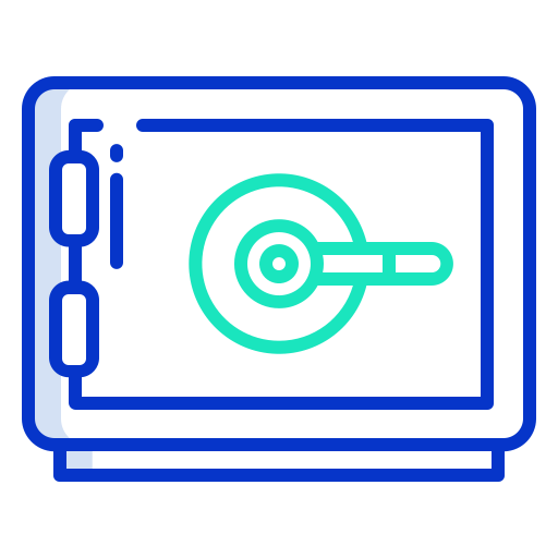 caja fuerte icono gratis
