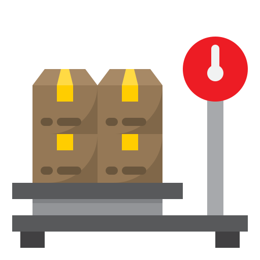 Weigh scale free icon