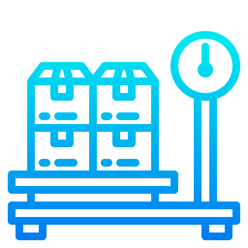 Weigh scale free icon