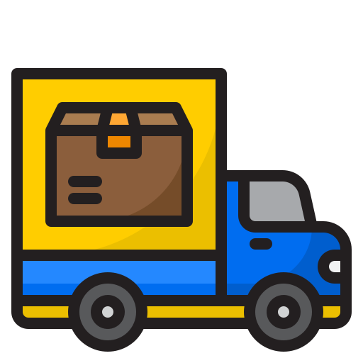 Delivery Truck - Free Transport Icons