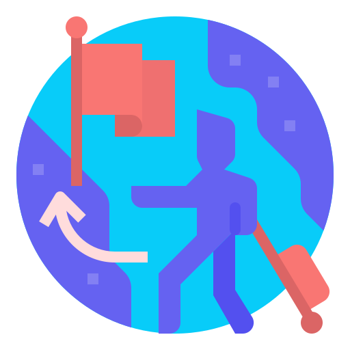 Migration free icon Migration free icon