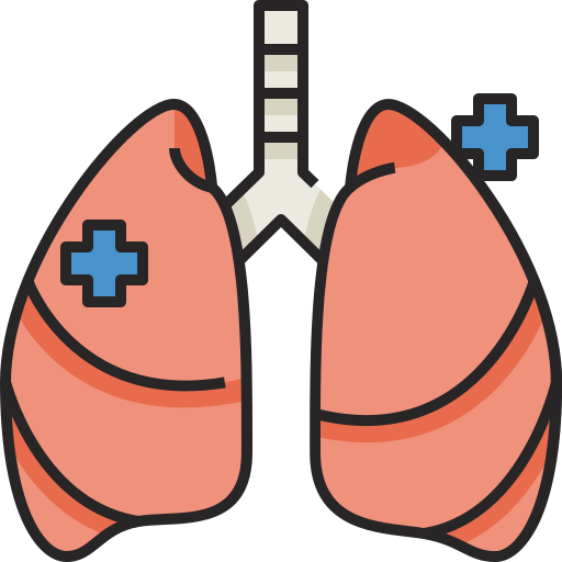 pulmones icono gratis