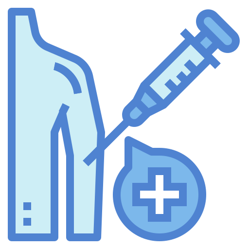 vacunación icono gratis