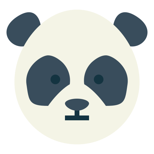 panda icono gratis