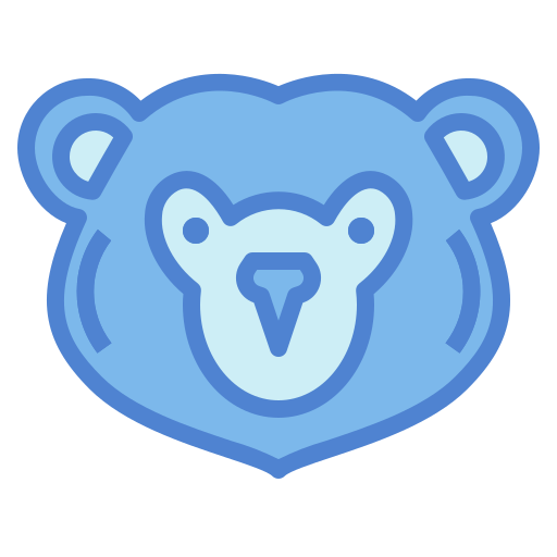 oso grizzly icono gratis