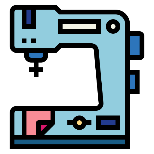 máquina de coser icono gratis