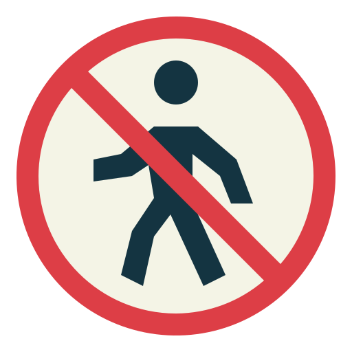 peatonal icono gratis
