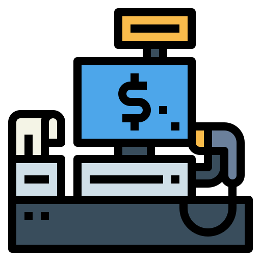 Cash register free icon Cash register free icon