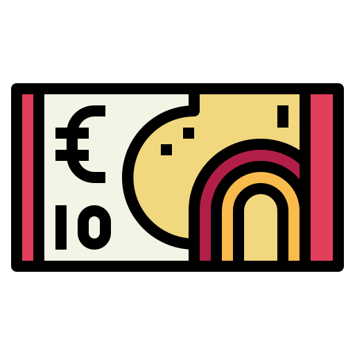 euro icono gratis