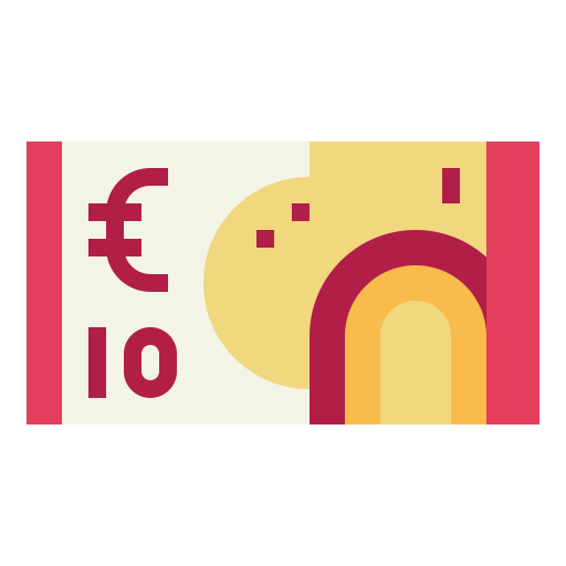 euro icono gratis