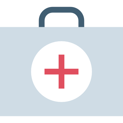 trousse de secours Icône gratuit trousse de secours Icône gratuit