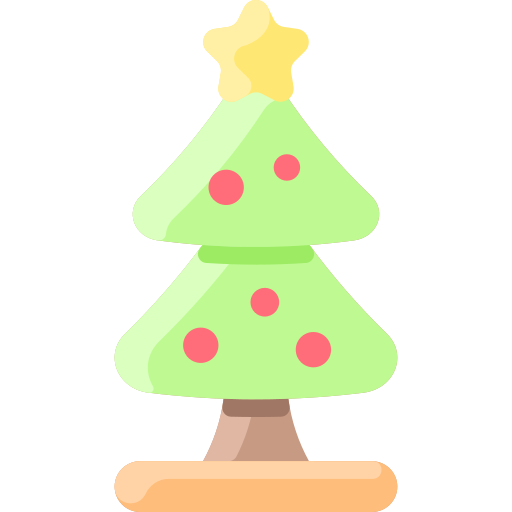 árbol de navidad icono gratis