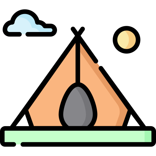 Tent free icon Tent free icon