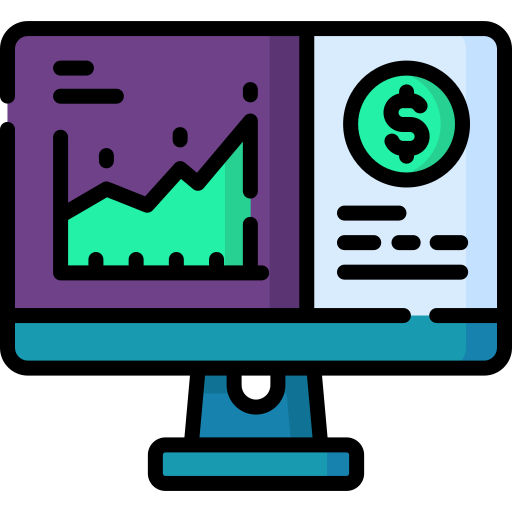 Stock market Special Lineal color icon