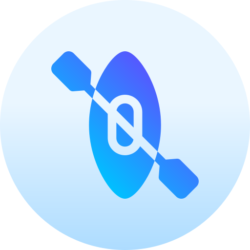 Canoe Basic Gradient Circular icon