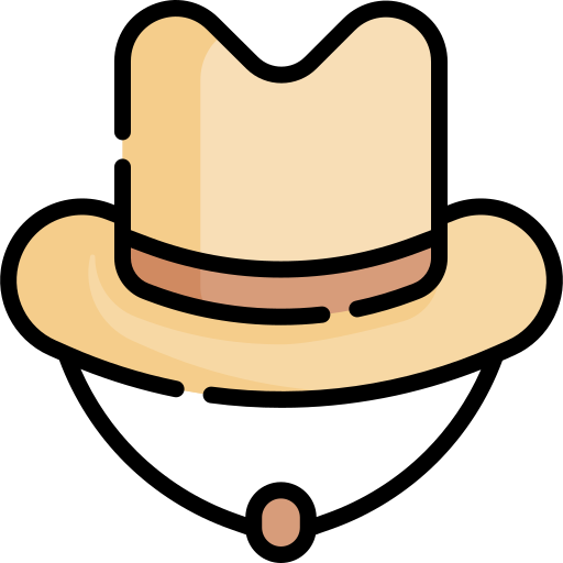 sombrero de vaquero icono gratis