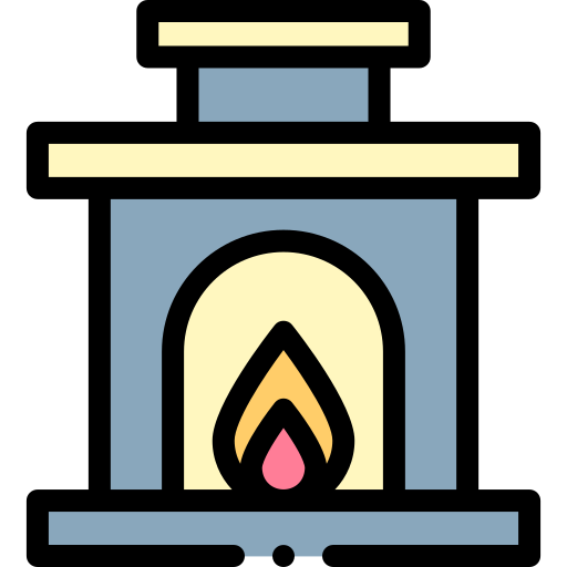 chimenea icono gratis