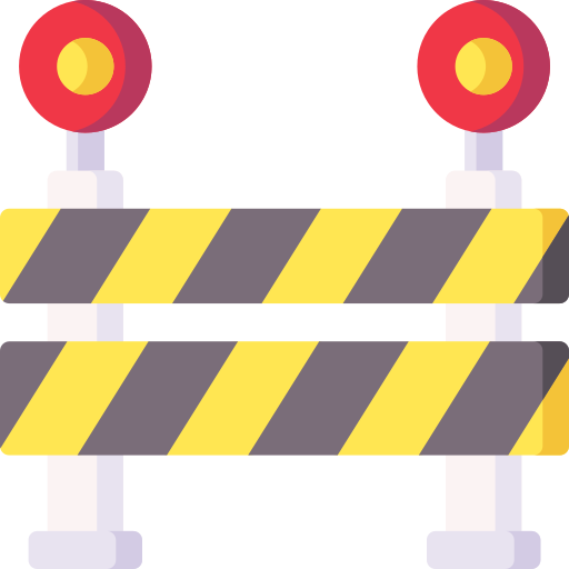 Barrier Special Flat icon