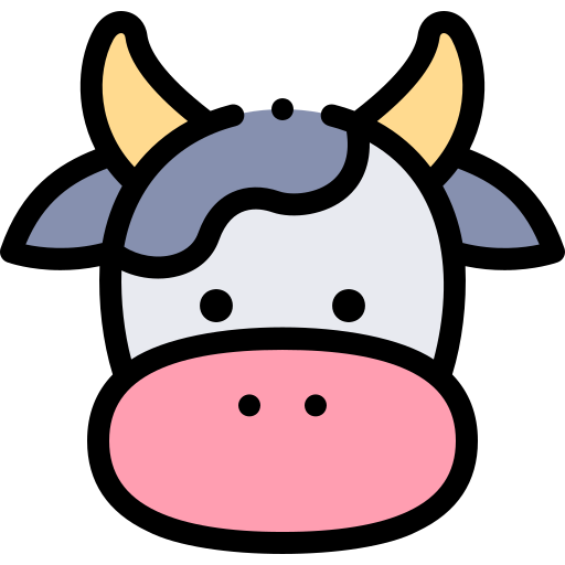 vaca icono gratis