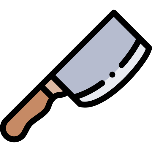 Cleaver knife - Free food and restaurant icons