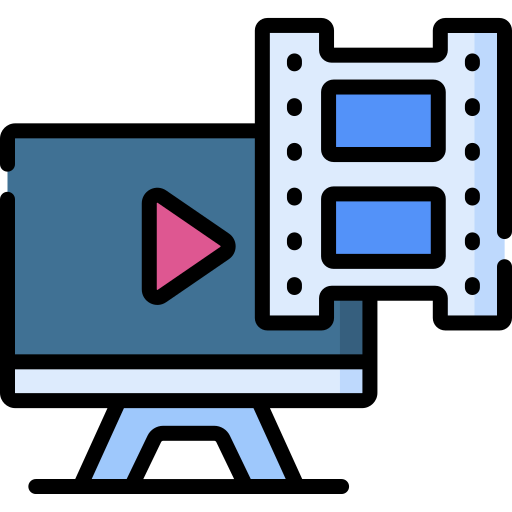 Editor de vídeo - ícones de computador grátis