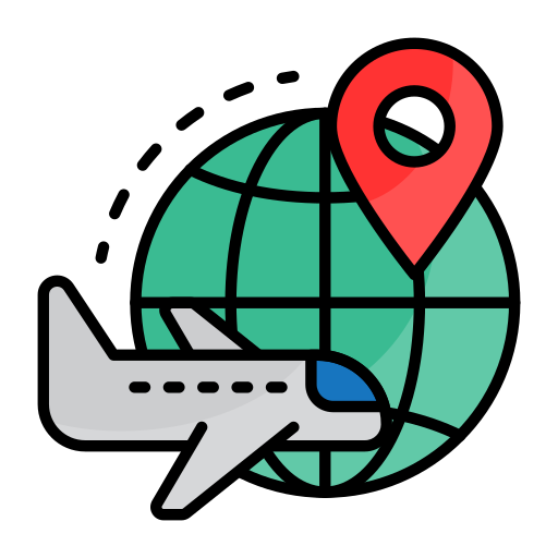 Travel free icon