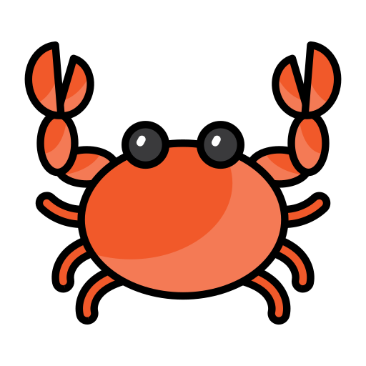 Crab Generic Outline Color icon