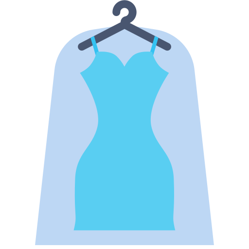 Dry clean free icon Dry clean free icon