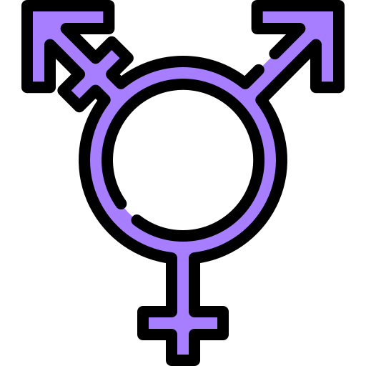 Transgender Kosonicon Lineal color icon
