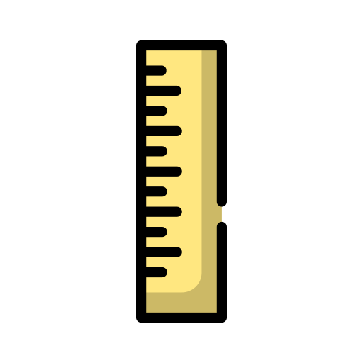 Ruler free icon