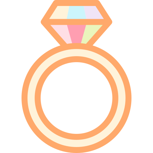 Ring Detailed color Lineal color icon