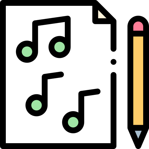 compositor de canciones icono gratis
