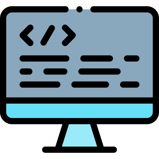 Coding Detailed Rounded Lineal color icon