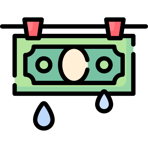 Money laundering Special Lineal color icon