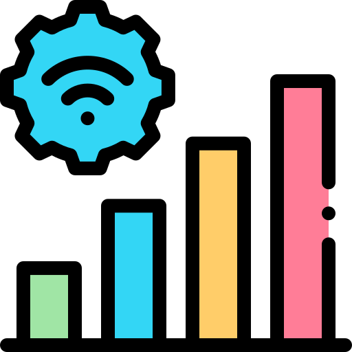 gráfico de barras icono gratis