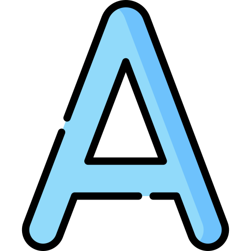schriftart kostenlos Icon