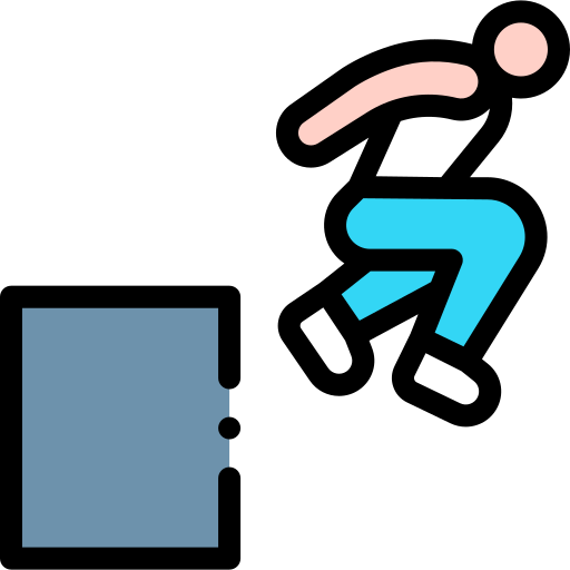 Parkour - Free People Icons