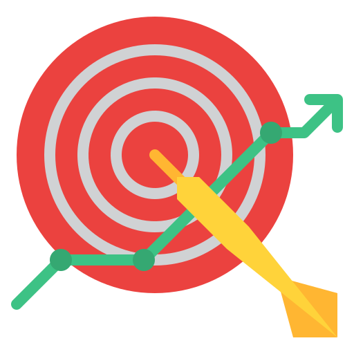 misión icono gratis