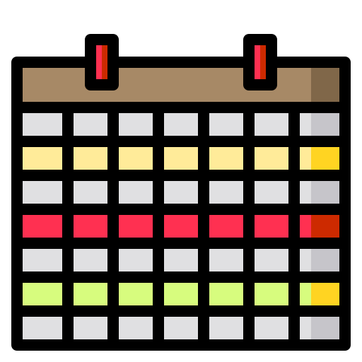 calendrier Icône gratuit calendrier Icône gratuit