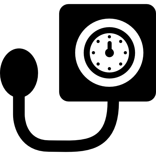 herramienta de control de la presión arterial icono gratis