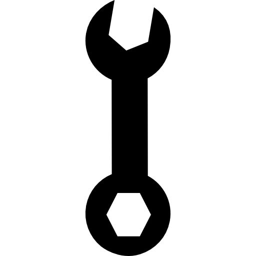 Wrench for nuts free icon