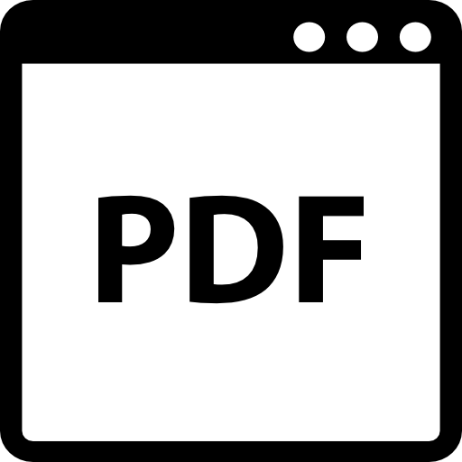 Pdf Document Free Interface Icons