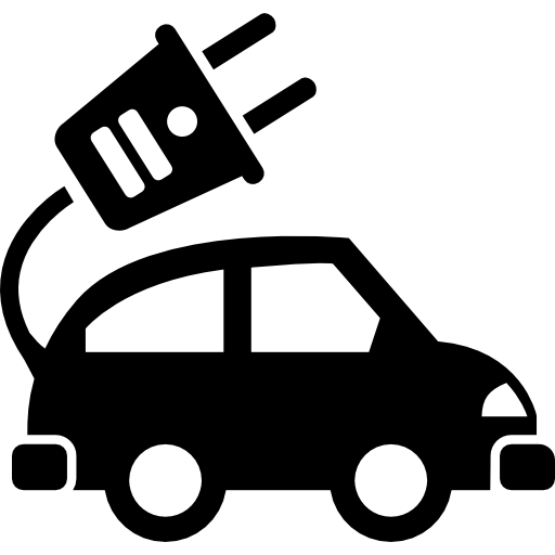 Ökologischer transport von elektroautos kostenlos Icon