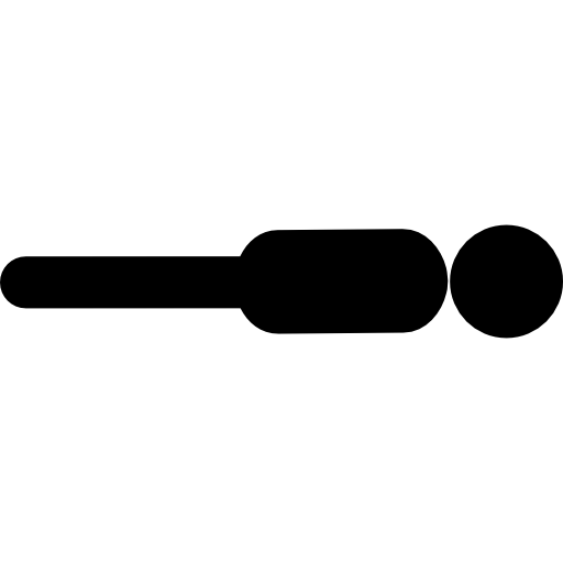 Lying man silhouette free icon Lying man silhouette free icon