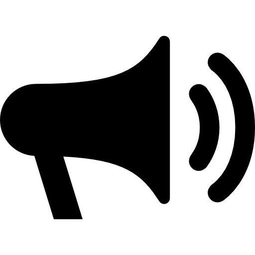 symbole du haut-parleur du volume de la voix Icône gratuit