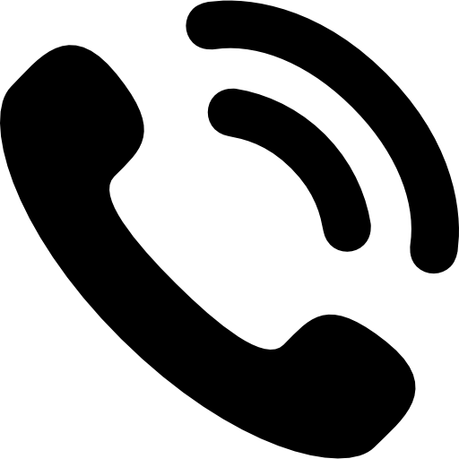 telephone icon png black